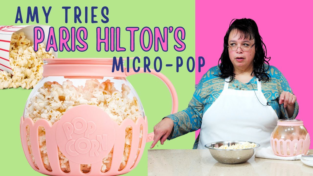 Amy Tries Paris Hilton's Ecolution Micro-Pop: Does It Make Perfect Microwave Popcorn?