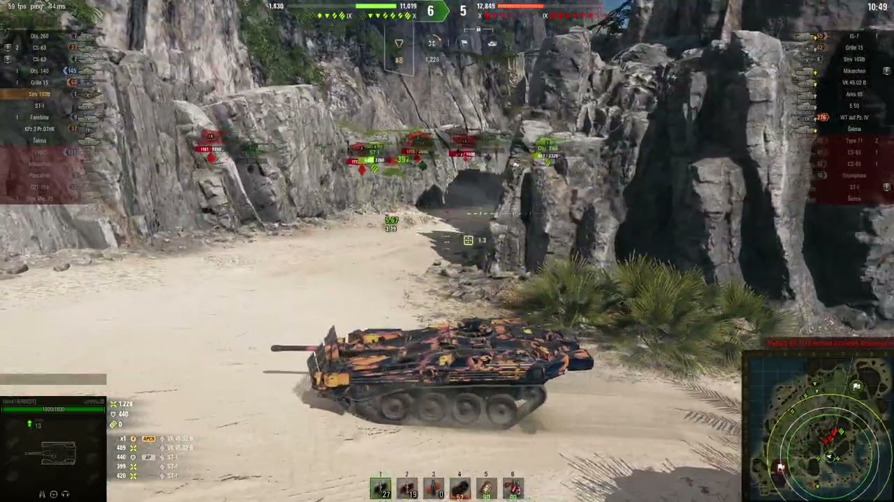 World of Tanks Strv 103B 4.7k DMG
