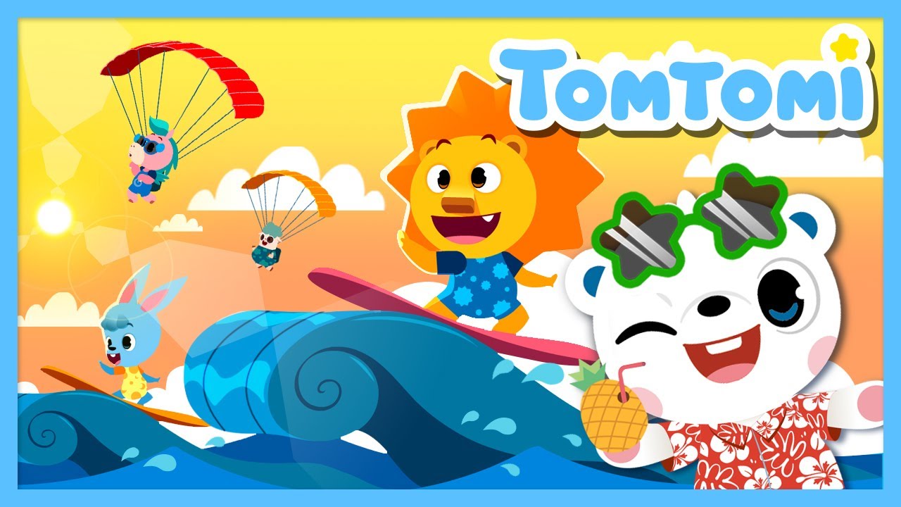 Summer Fun Begins!☀️🏖️ | Let’s Go to the Ocean Together🌊 | Kids Song | TOMTOMI