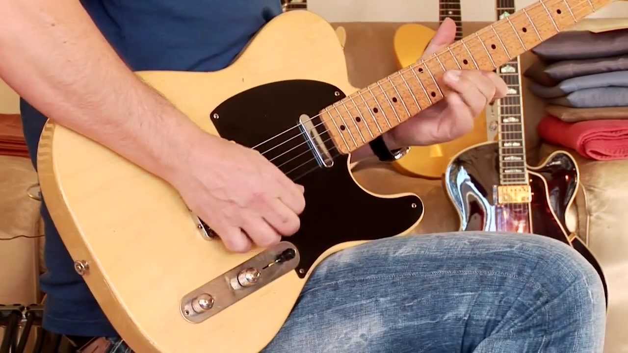 2014 Haar Trad T mit Kloppman handmade Pickups, aged 50 Set