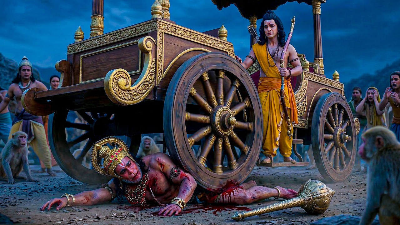 युद्ध में बड़ा हादसा ! प्रभु राम का रथ और सामने हनुमान जी | श्रीमद् रामायण | New Episode 2026