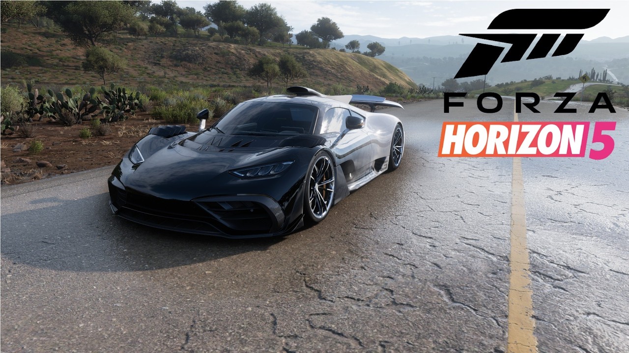 Jogando com a AMG One!