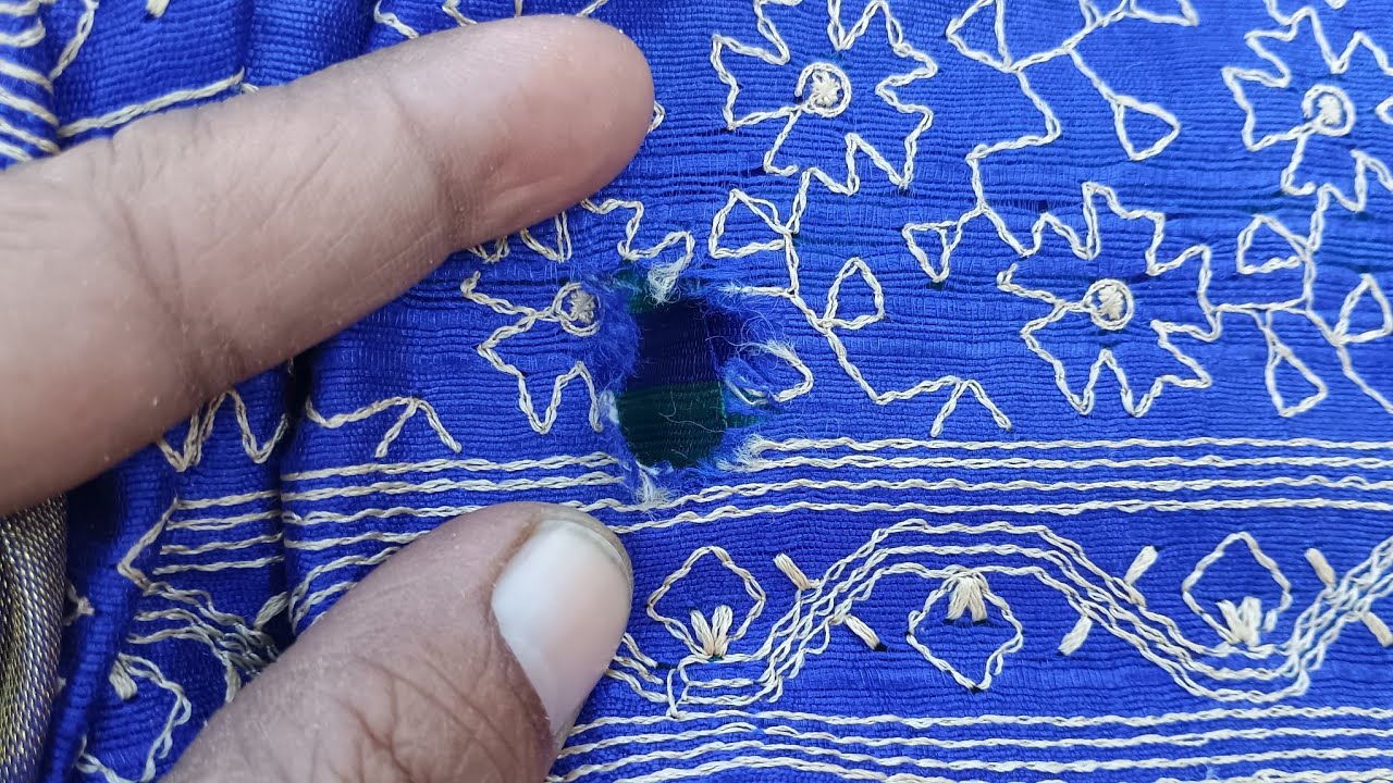 Save Your Silk Saree! Simple Repair Trick at Home