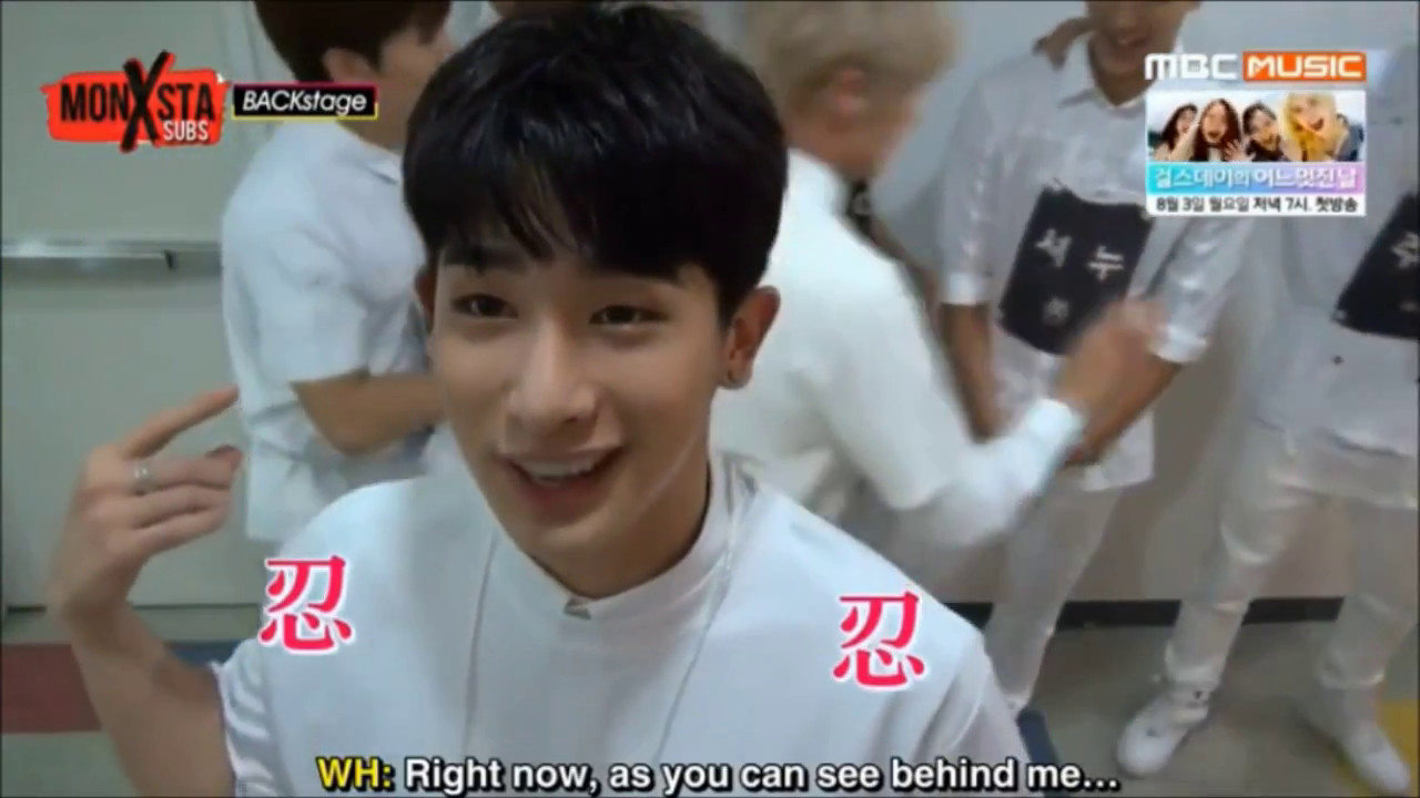 MONSTA X Wonho being Wonho