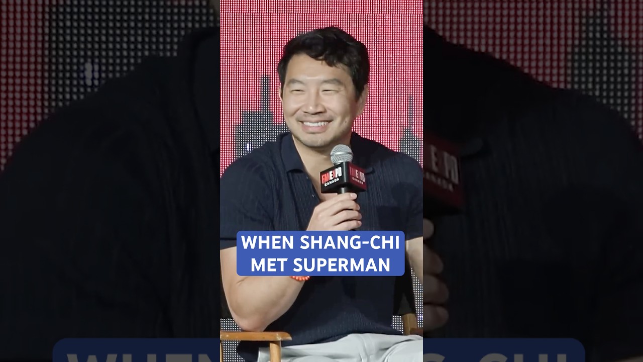 Simu Liu Meets Henry Cavill