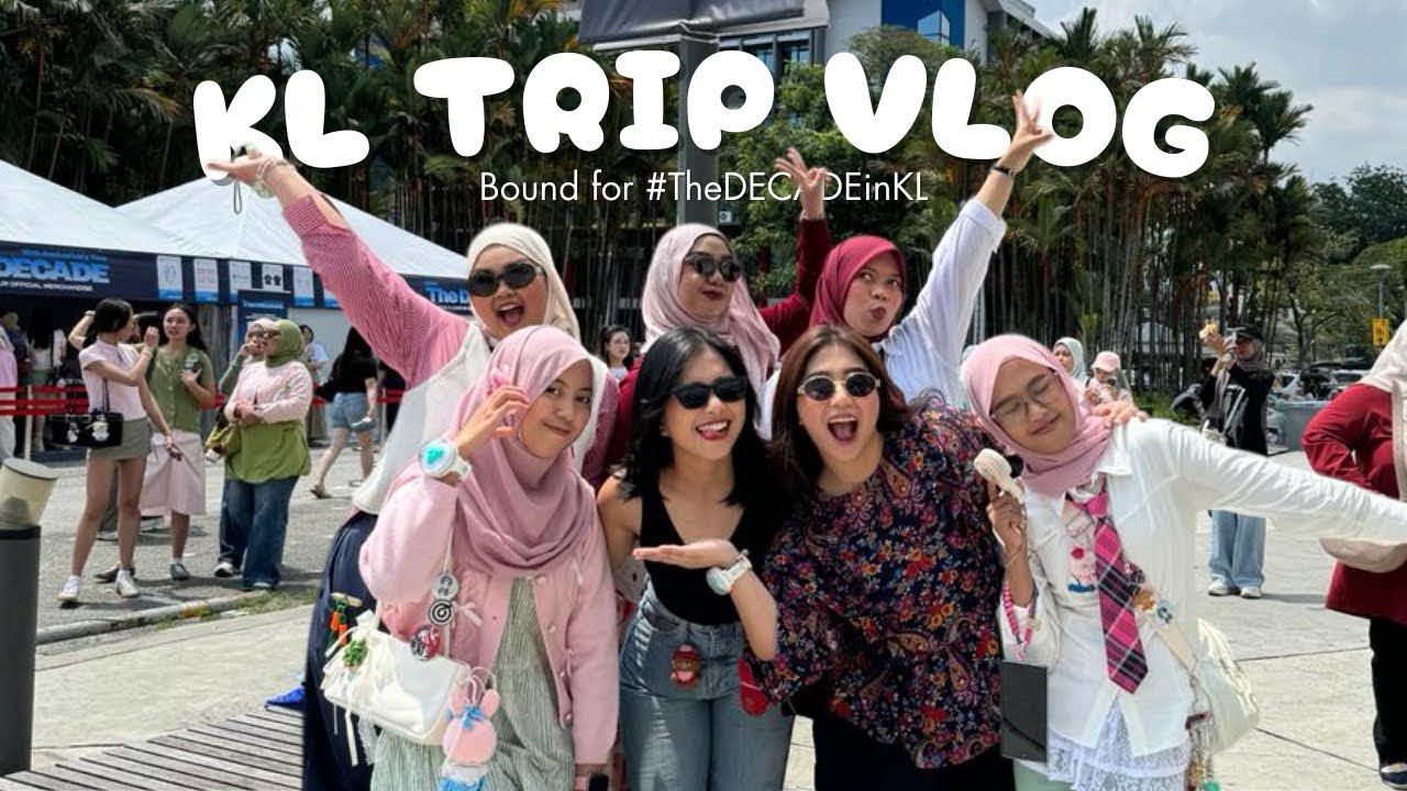 KL TRIP VLOG — My First Overseas KPop Concert!🇲🇾💓
