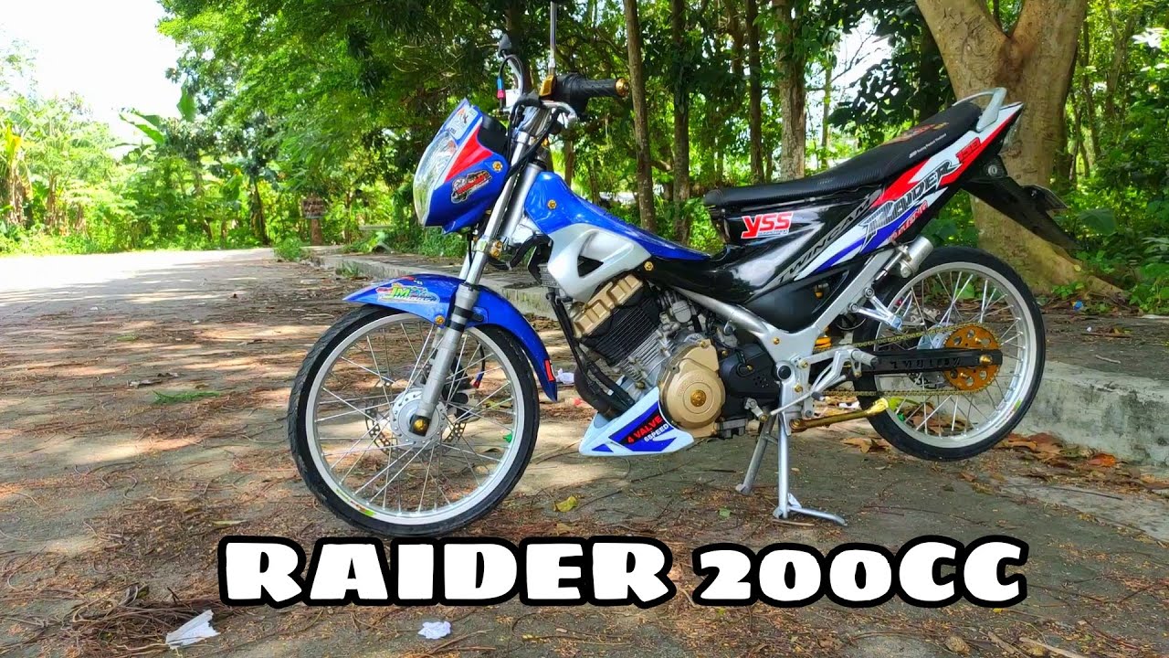 RAIDER150 GEN1  UPGRADE TO 200CC
