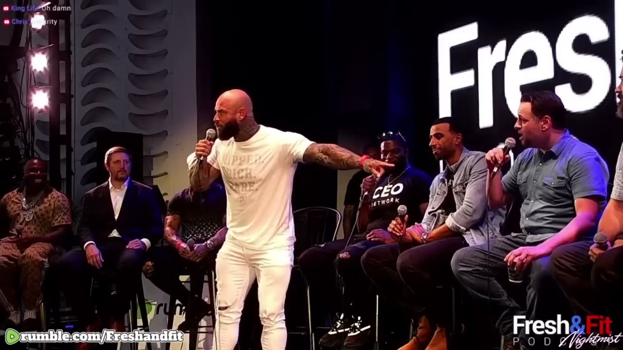 Fresh & Fit Podcast - Wes Watson Vs Andrew Wilson funny moment
