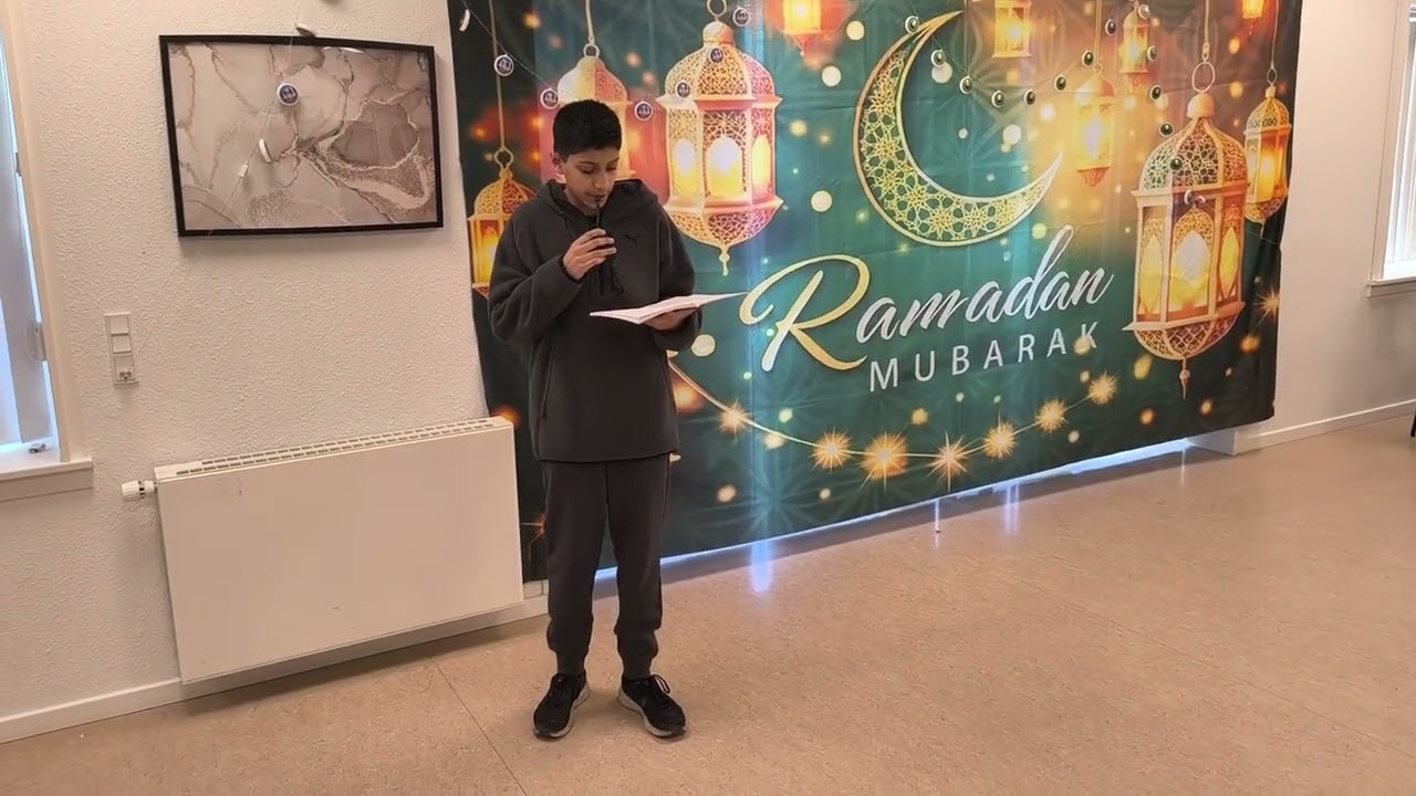 Abdur Rehman son of  shoib chugtai & zamra  II First Revelation To Prophet SAW I Kids Iftar 2026