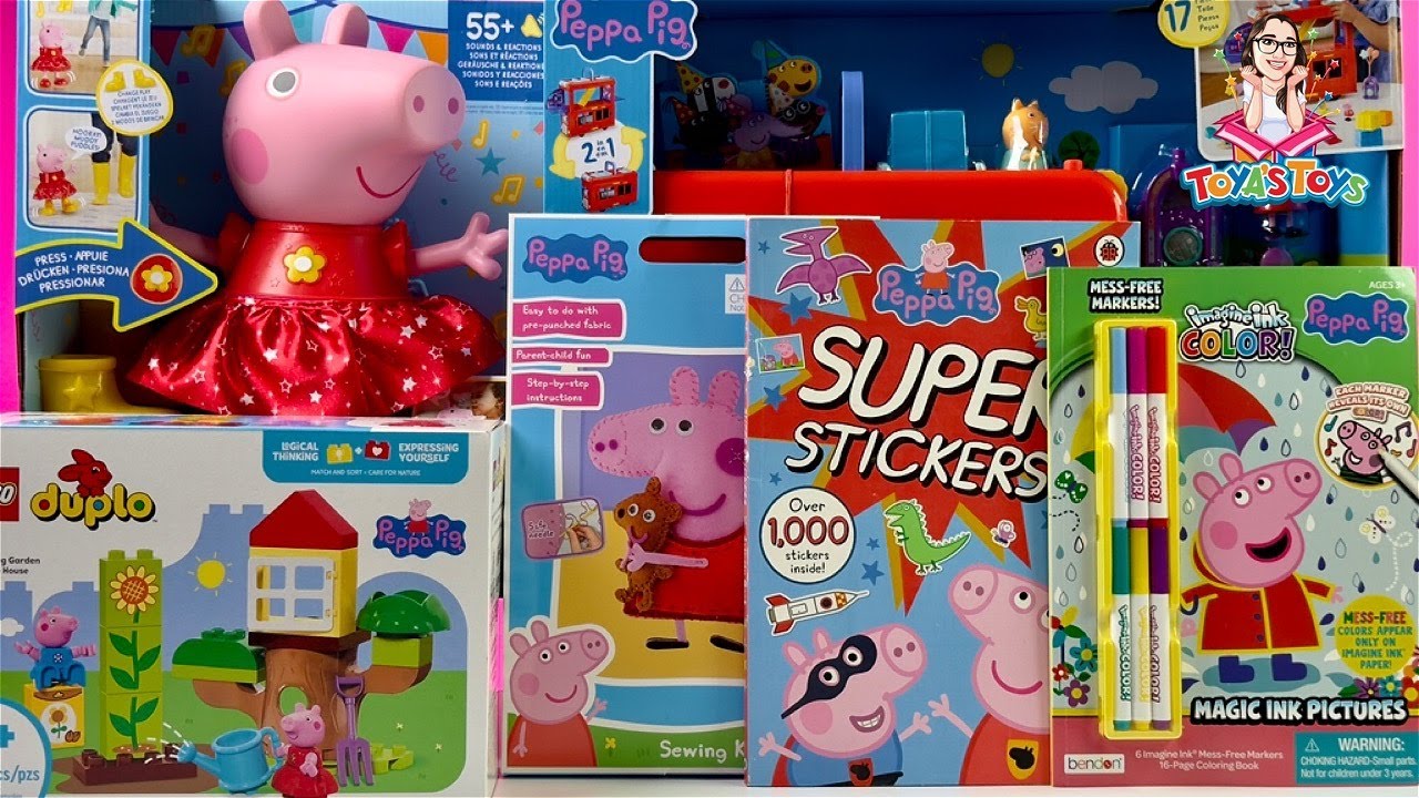 Unboxing and Review of Peppa Pig Toy Collection