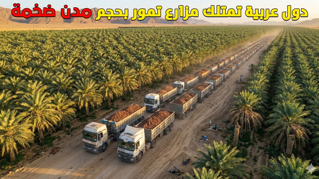 أكبر مزارع التمور على وجه الأرض، ملايين النخيل تحت سيطرة العرب!