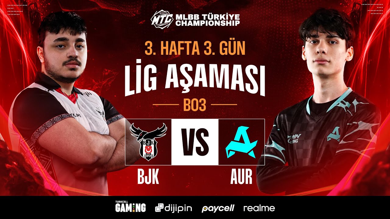 Beşiktaş Esports vs Aurora Türkiye | MTC 5. Sezon | Lig Aşaması | 3. Hafta 3. Gün | #YeniDönem #MTC
