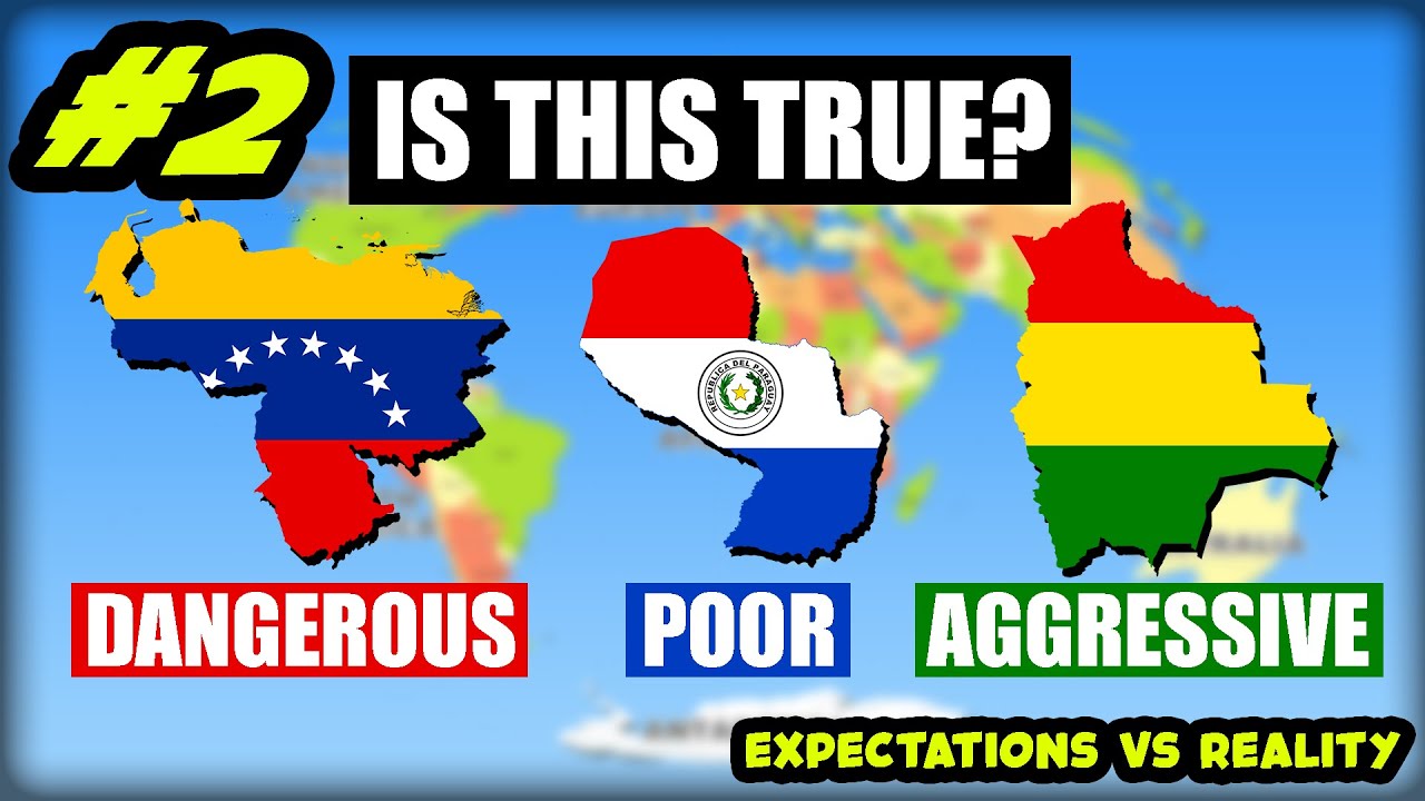 Countries Stereotypes VS Reality - South America