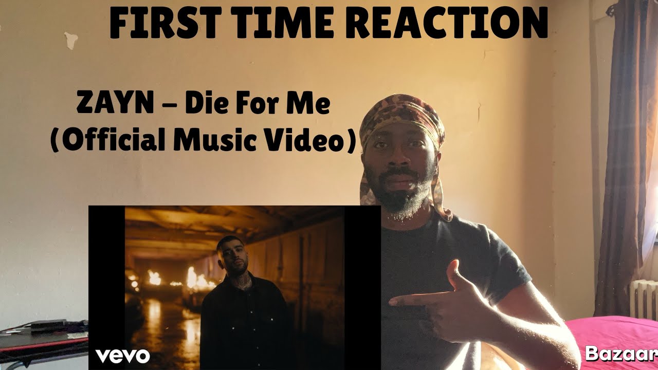REACTION | ZAYN - Die For Me (Official Music Video)