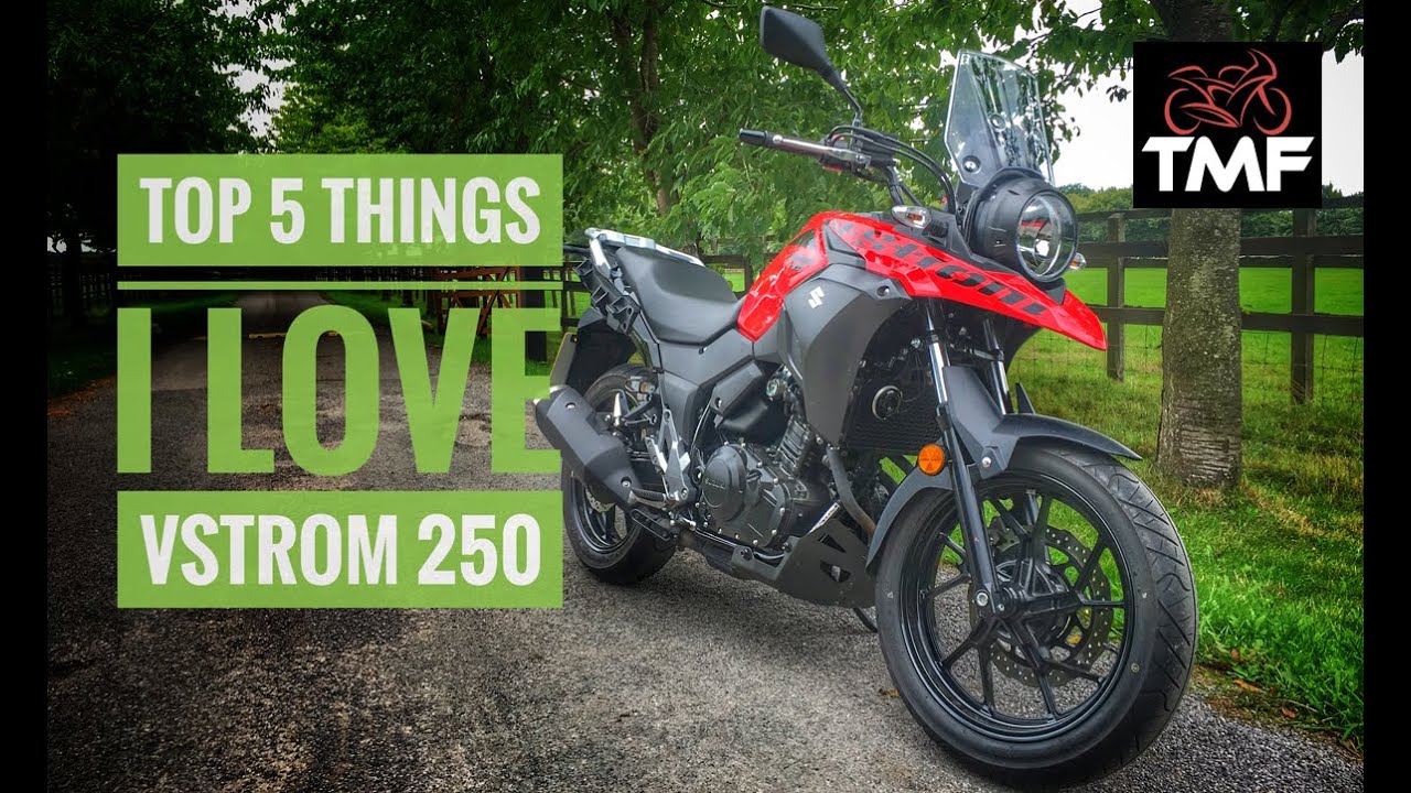 Pięć najważniejszych rzeczy, kt&oacute;re kocham w Suzuki Vstrom 250