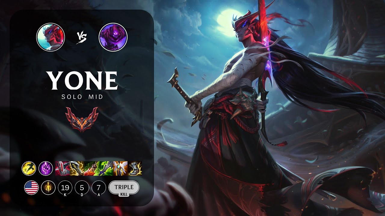 Yone Mid vs Malzahar - NA Grandmaster Patch 13.4