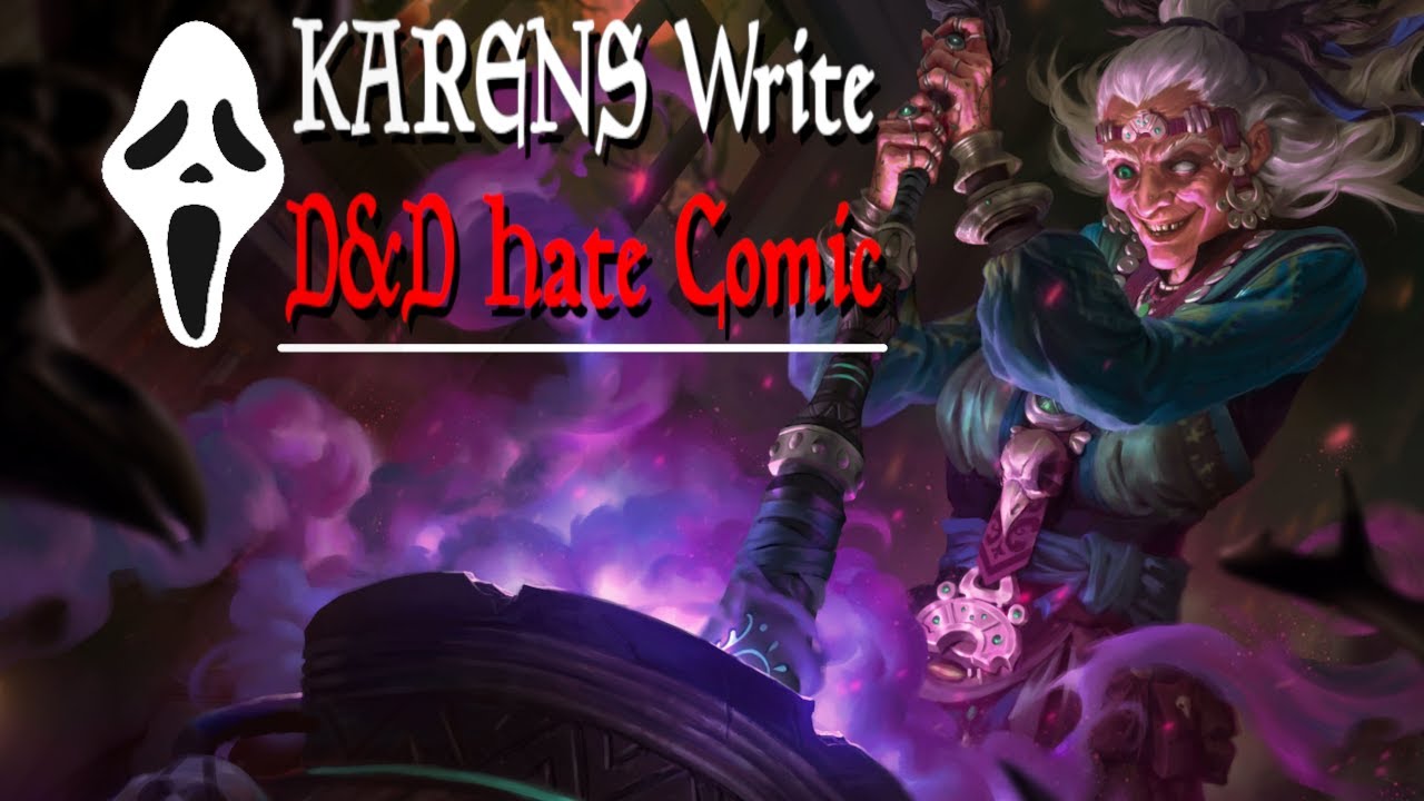 Сатанинская паника Каренс ОТМЕНЯЕТ D&D с помощью анти-RPG КОМИКСОВ!? - Истории ужасов RPG