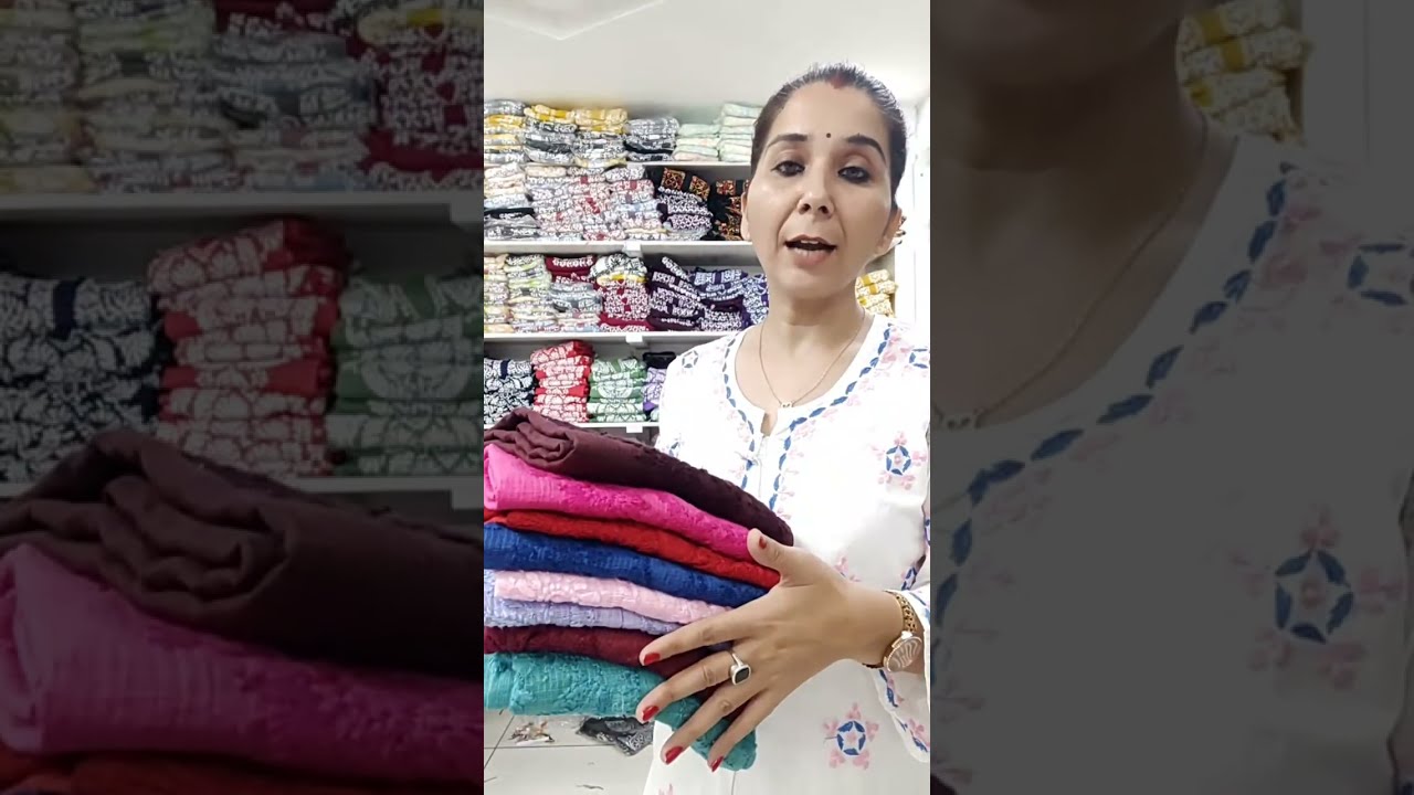 EXCLUSIVE CHIKANKARI LIVE 🔴 SALE||BOOK NOW-9311823599#yt #trending#viral #yt #Viral 🔴