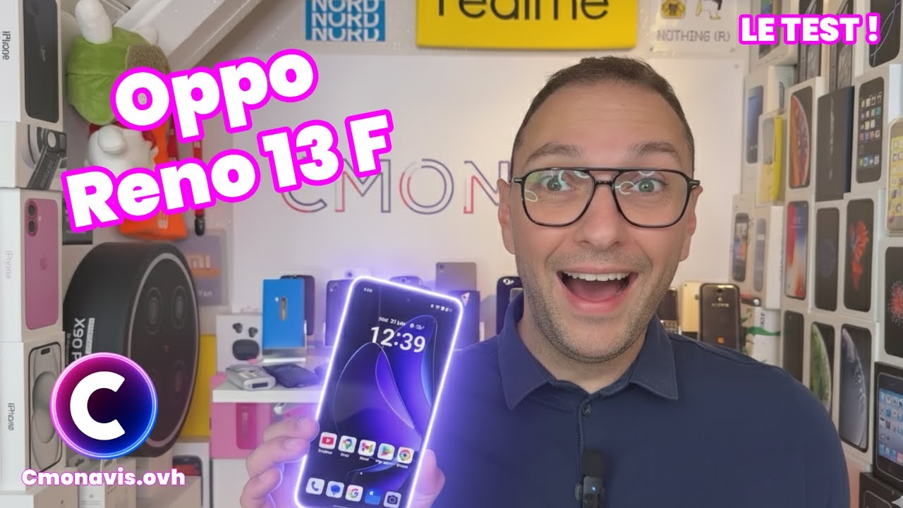 J'ai testé le Oppo Reno 13 F (FS)