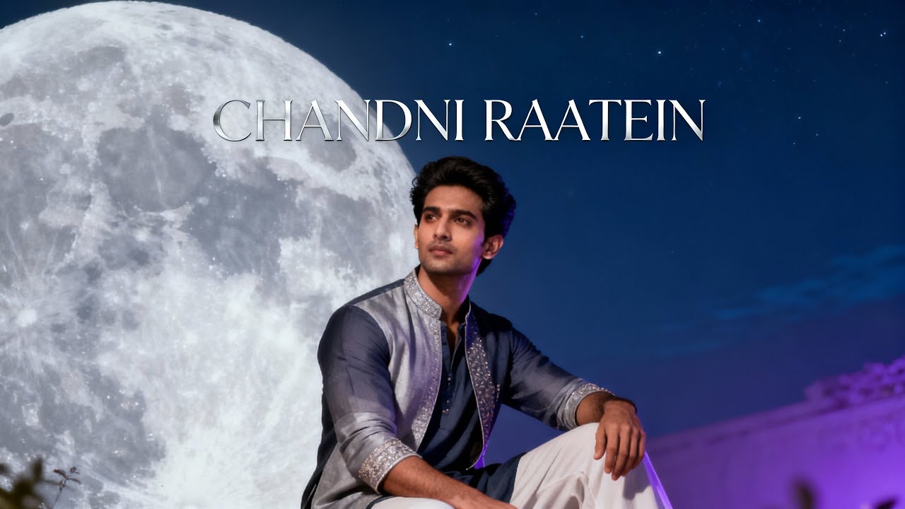 Chandni Raatein 🌙 A Peaceful Night Song Full of Love and Calm
