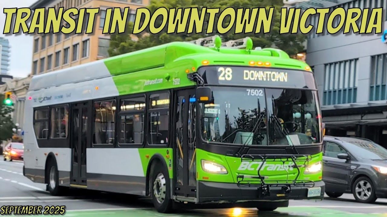 [Victoria, BC] Transit in Downtown Victoria (September 2025)