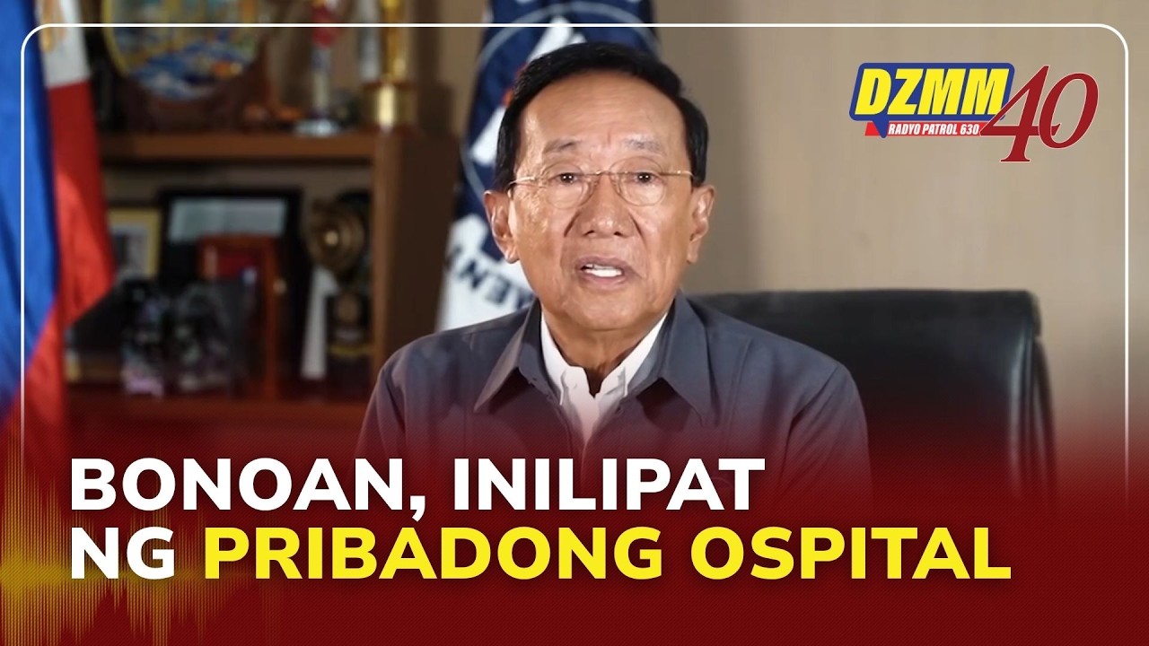 Ex-DPWH chief Bonoan transferred to private hospital | DZMM Teleradyo (03 June 2026)
