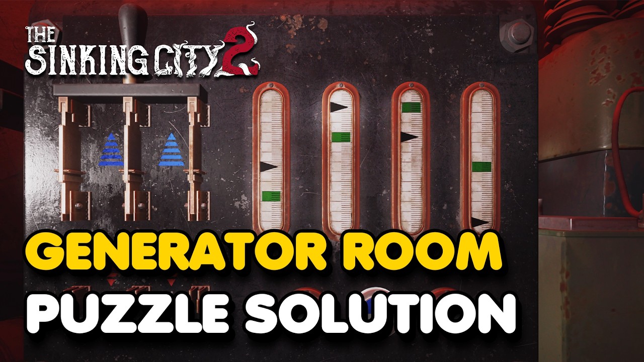 The Sinking City 2 - Hotel Generator Room Ventilation System Puzzle Solution