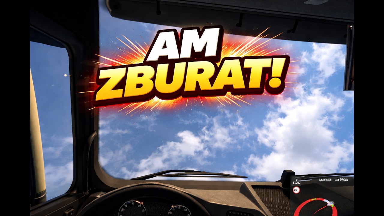 M-am jucat ETS 2 cu noul volan (Am facuto de oaie)
