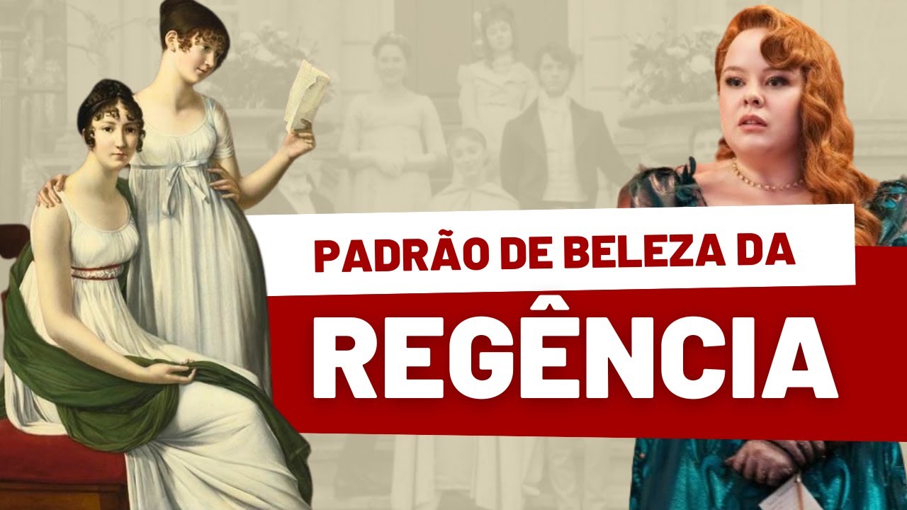 PADRÃO DE BELEZA NA REGÊNCIA (1795-1820)  #historiadamoda #regencia #bridgerton