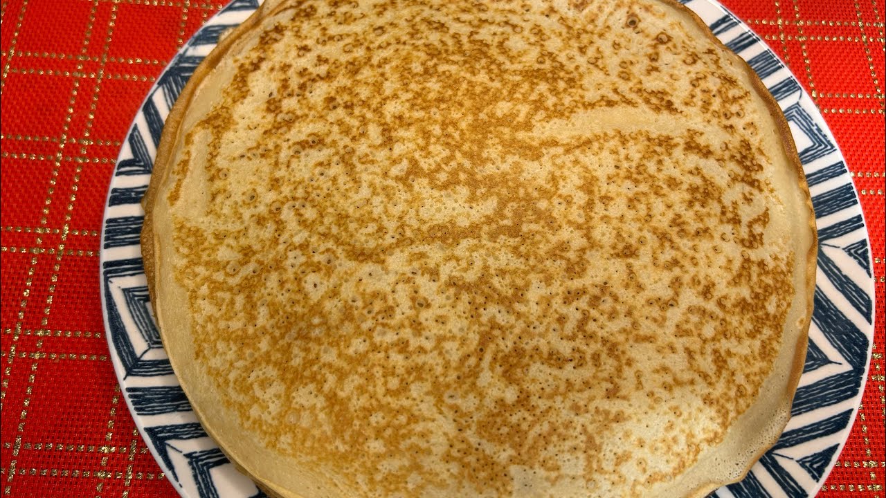 Домашние блинчики. Это очень вкусно и просто. #блины#кчаю#завтрак