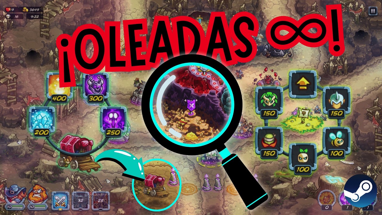 ¿HASTA DÓNDE SE PUEDE LLEGAR? 😱Kingdom Rush 5 Alliance MOD (KR5+)  #kingdomrush5