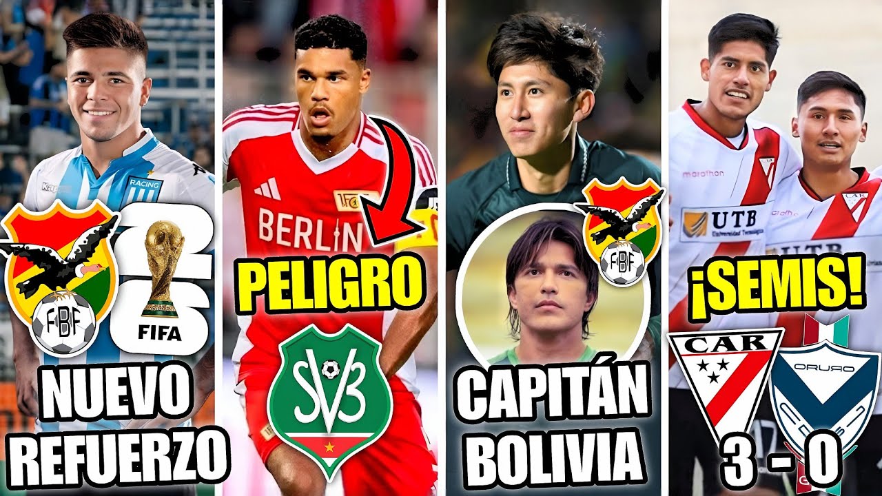 ¡BOMBAZO!🚨2 REFUERZOS de BOLIVIA para GANAR a SURINAM | MARTINS CAPITAN de LA VERDE | ALWAYS a SEMIS