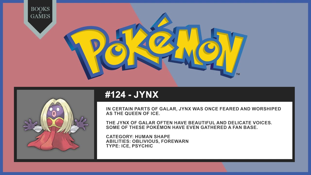Pok&eacute;mon 124 - Jynx (Pok&eacute;dex Narrated)