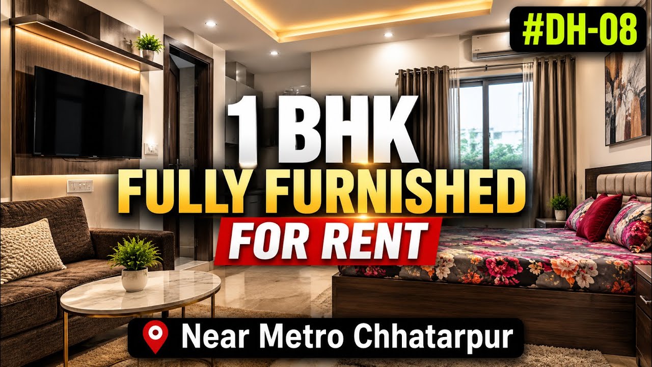 ☝️Top 9 Affordable Flat of 1BHK for Rent In Chhatarpur Metro Delhi #1bhk #newlybuilt #houseforrent 🏡