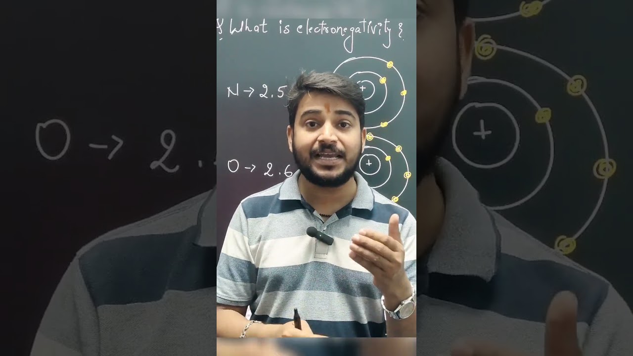 What is electronegativity? #shorts #ytshorts #cbse #exams #chemistry