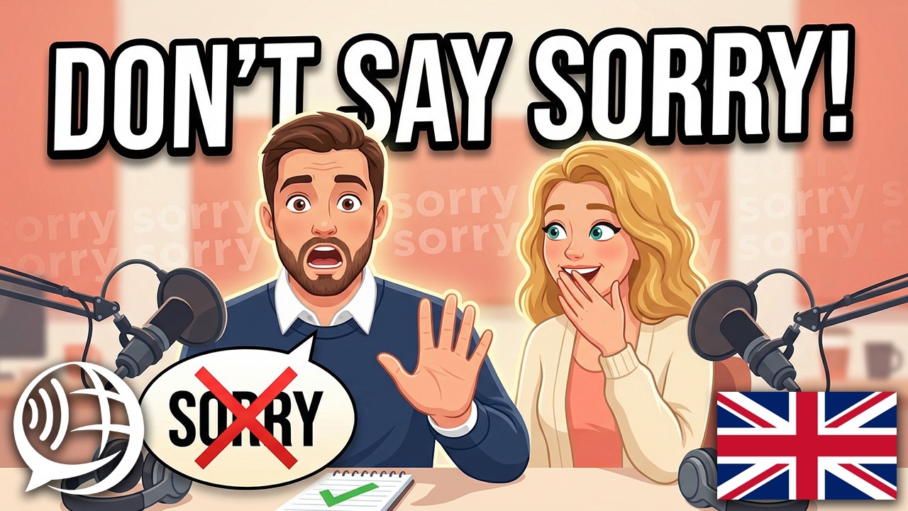 Sorry vs ACTUALLY Sorry — English Natives Hear the Difference | A2