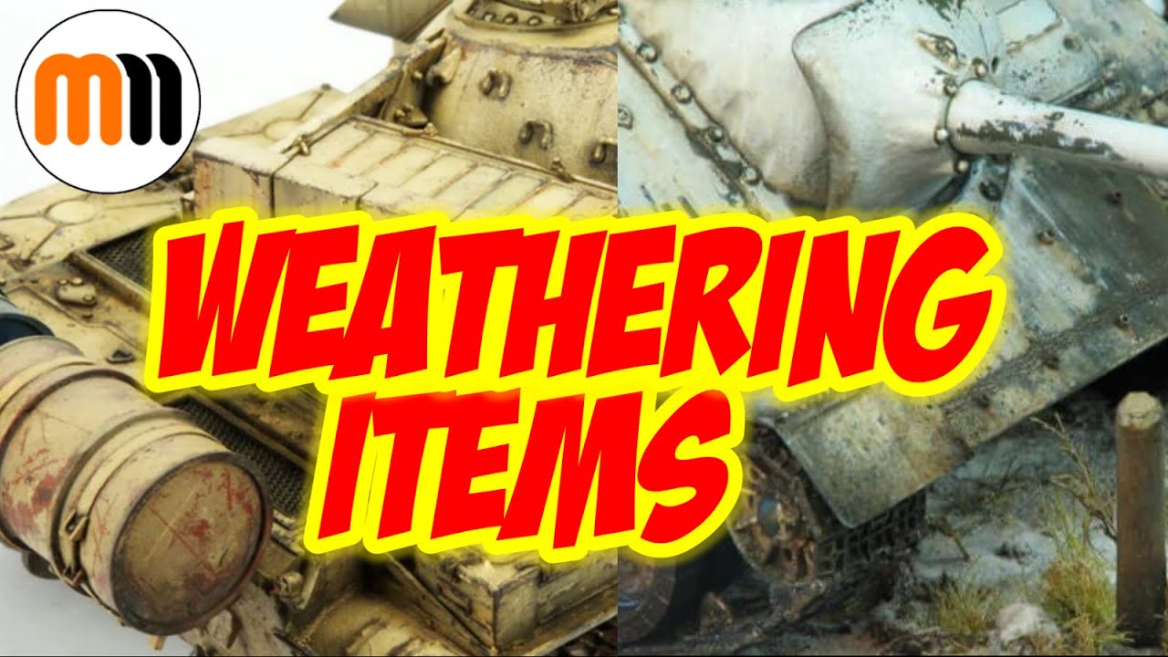 The Top Ten Weathering Materials and Techniques to make your Scale Models more Realistic