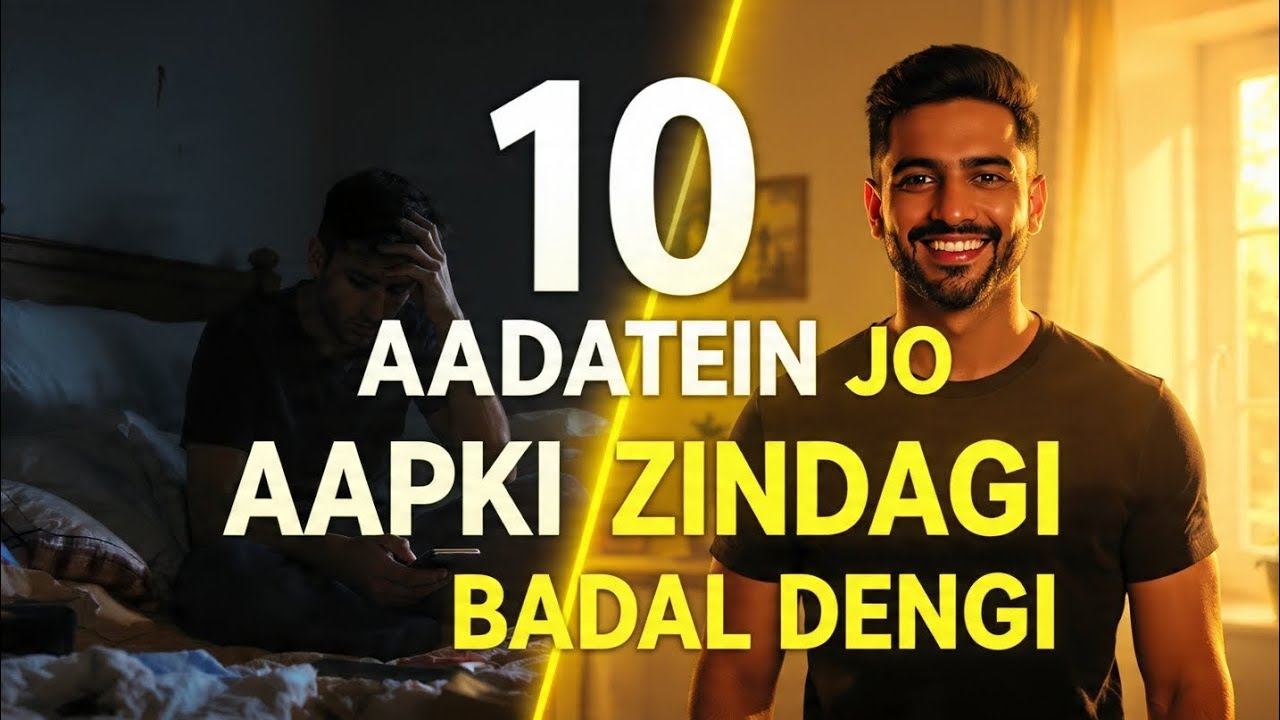 10 आदतें जो आपकी ज़िंदगी बदल देंगी🔥 | 10 Habits That Will Change Your Life#Motivation #LifeChange