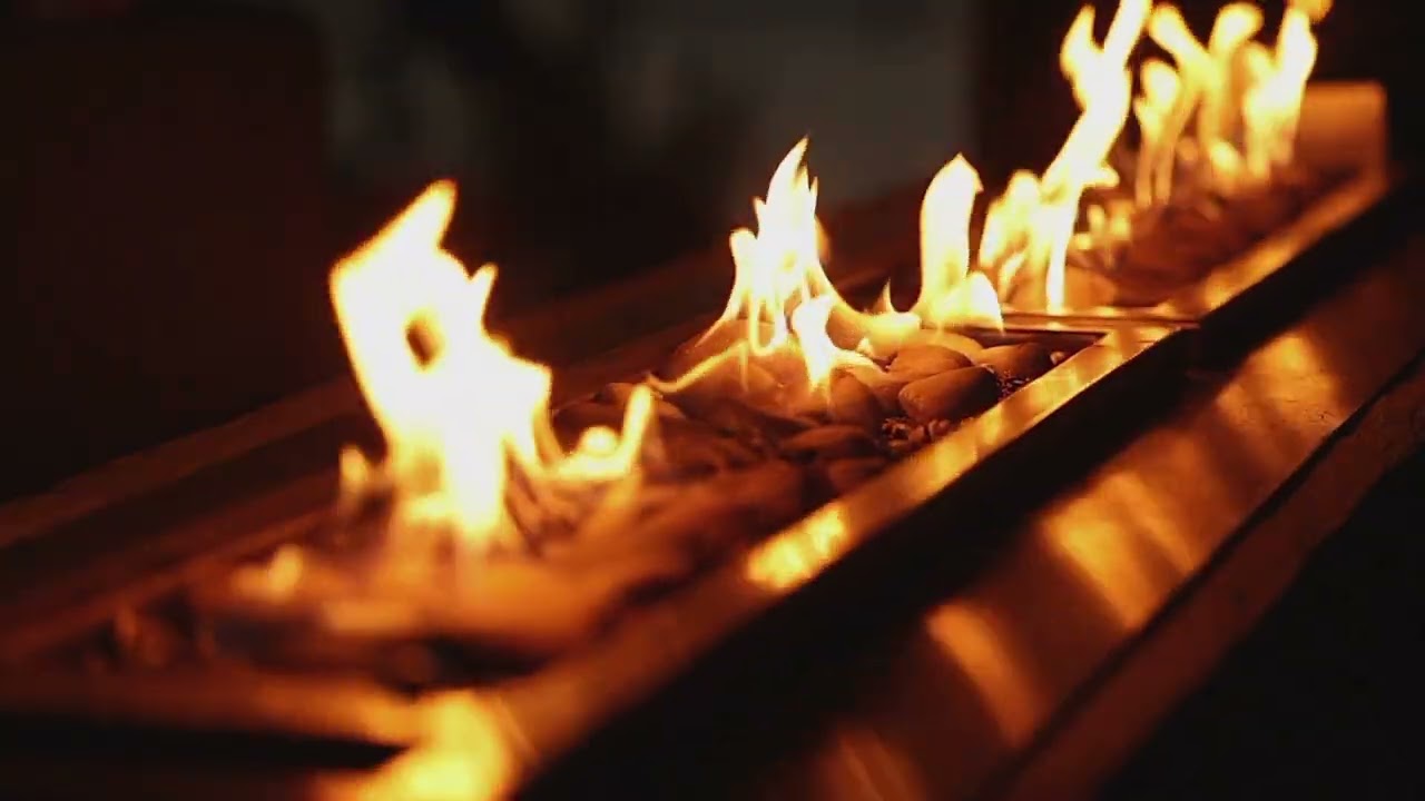 Fireplace Ambience – Relaxing Zen Music (4K)