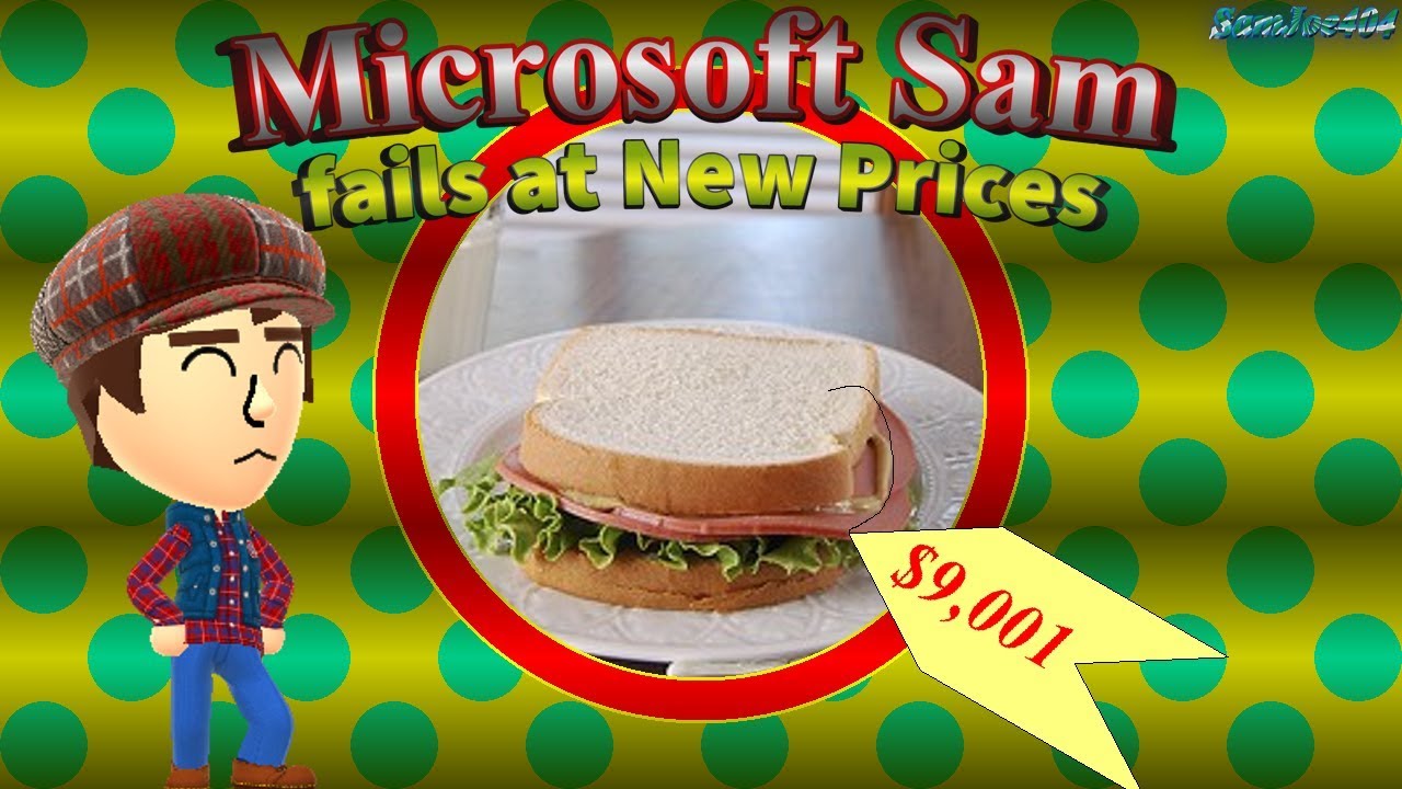 Microsoft Sam fails at New Prices (Black Friday 2019)