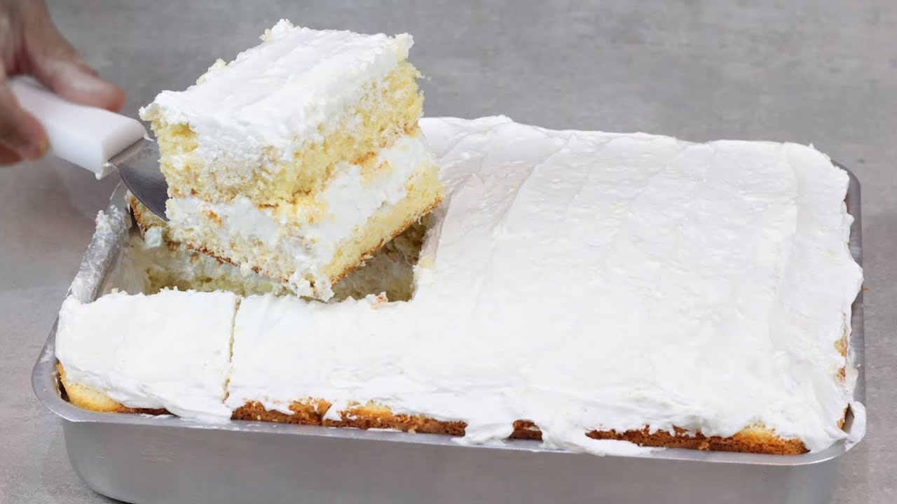 BOLO GELADO NUVEM DE COCO - CHEF LÉO OLIVEIRA