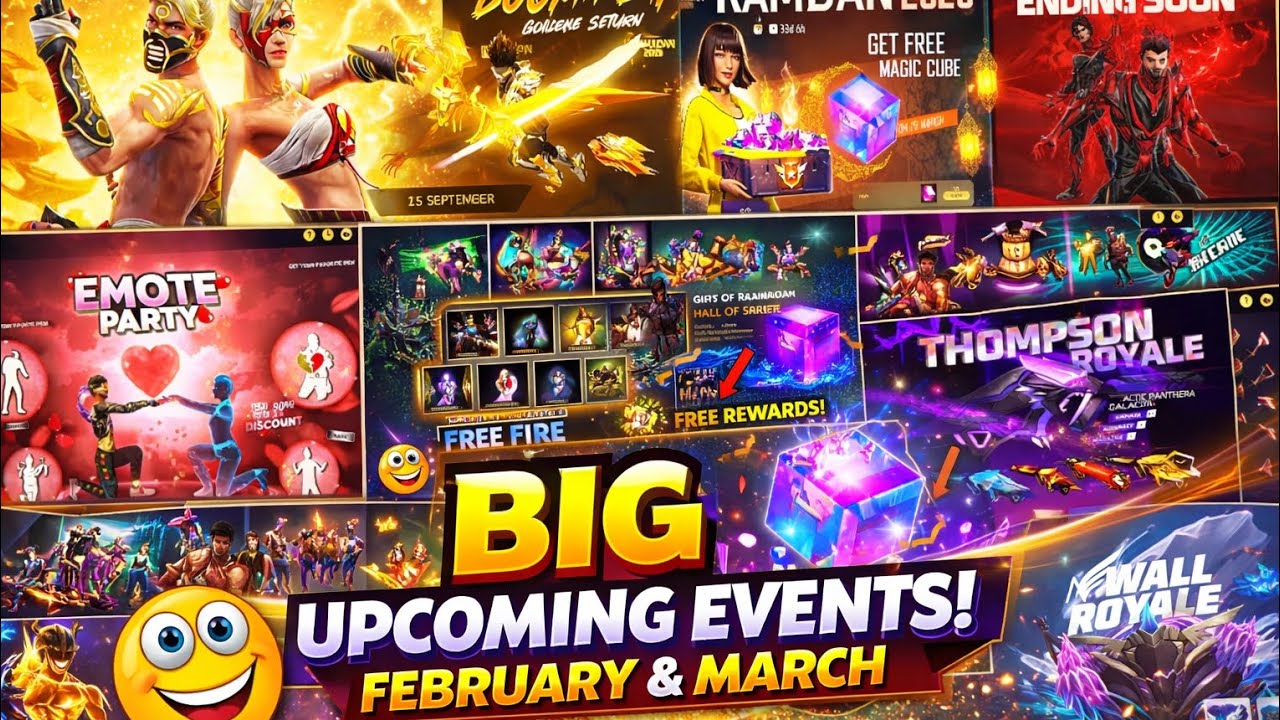 Ramadan 2026 Event in Free Fire 😍 FREE Magic Cube + GoldenShade Return!#freefire #trending #ffevent 