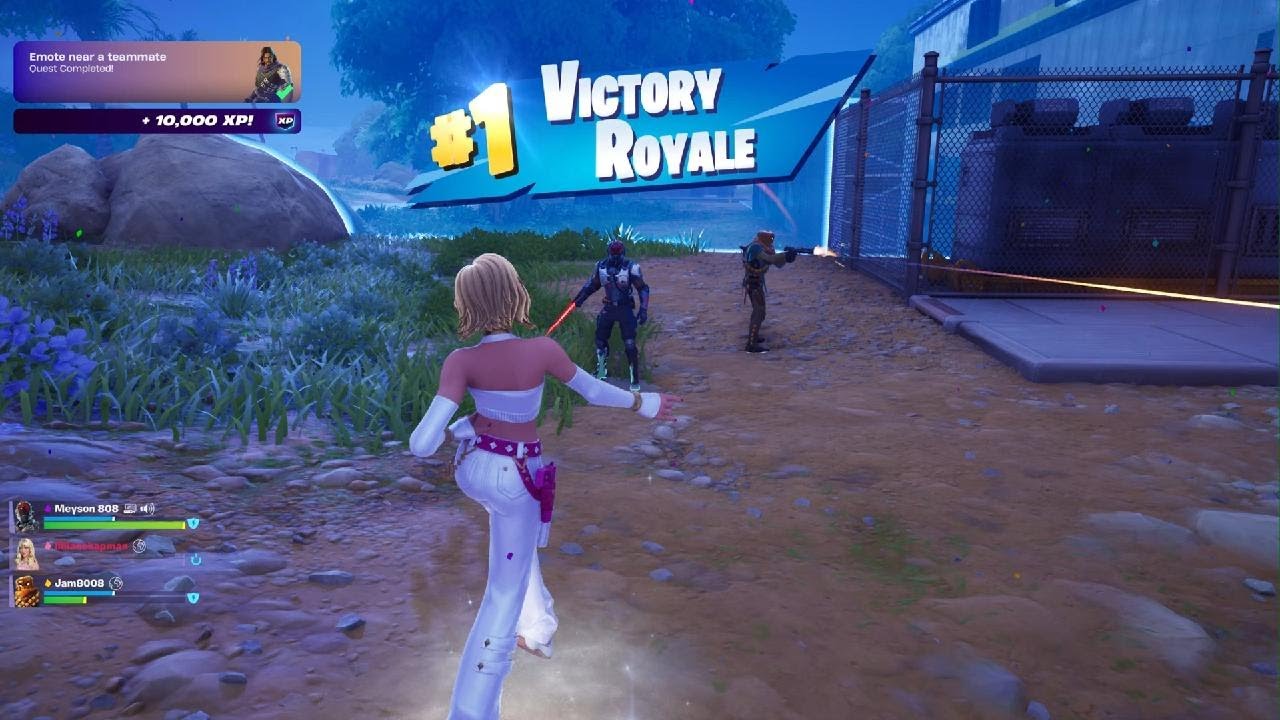 Fortnite Reload 8 players squad Victory Royale
