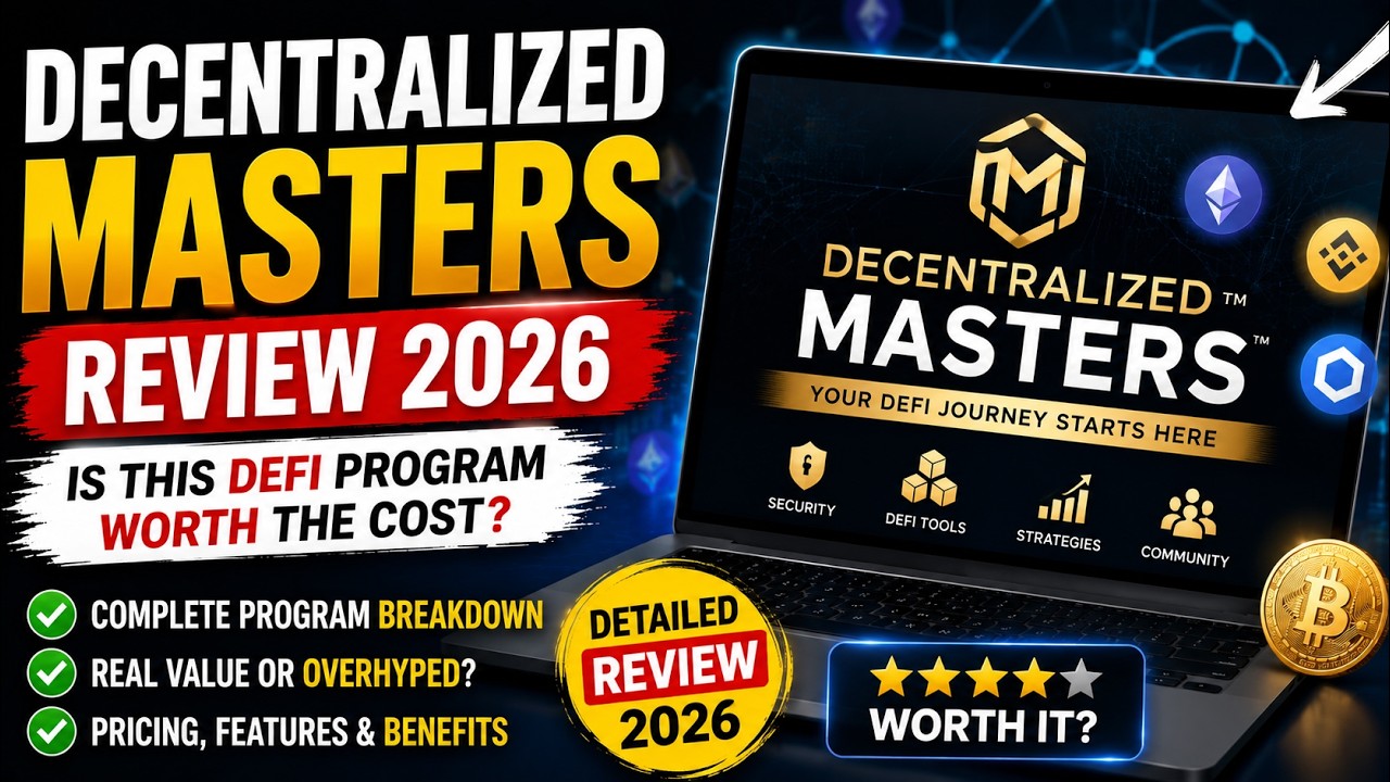 Decentralized Masters Review 2026 &ndash; Is This DeFi Program Worth the Cost? (My Honest Take)