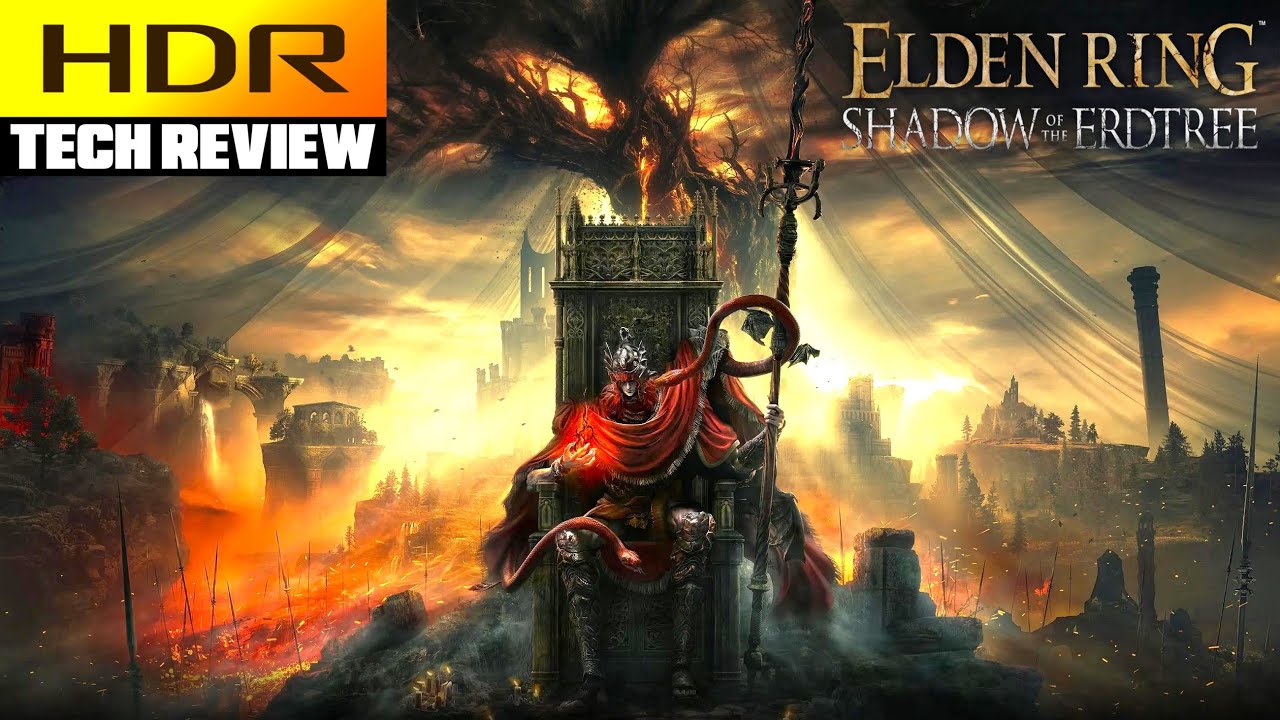 Elden Ring: Shadow of the Erdtree Edition — Настройки HDR / Технический обзор — HDR выглядит немн...