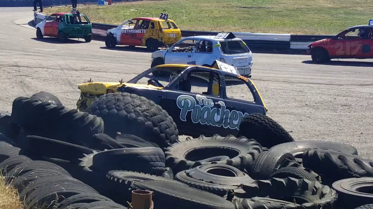 Crimond Raceway Bangers July 1st 2018 race 1