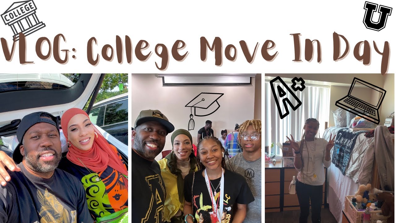 Vlog: College Move in Day | Moving to College | Family day with Bilal and Shaeeda of 90 Day Fiancé