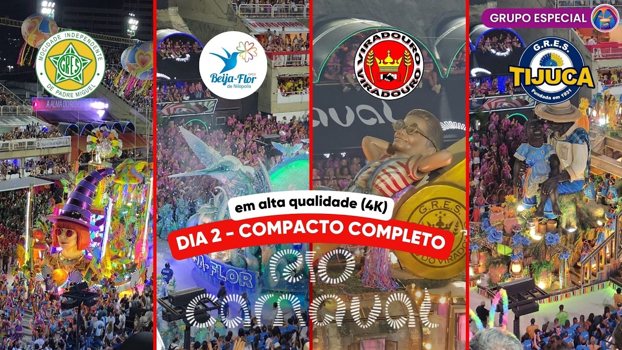 JUNÇÃO ESPECIAL: GRUPO ESPECIAL 2026 🥁 Tudo do Segundo Dia de Desfiles