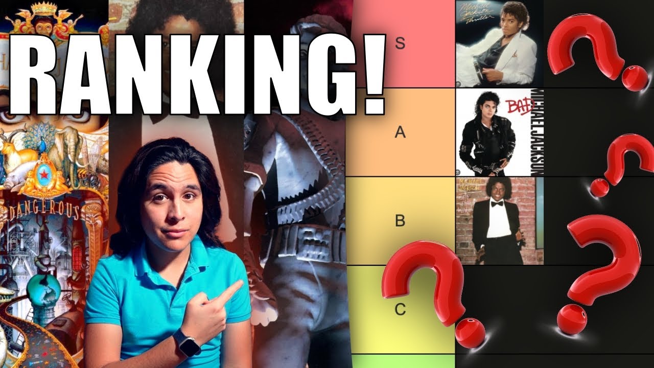 The ULTIMATE Michael Jackson Album RANKING!
