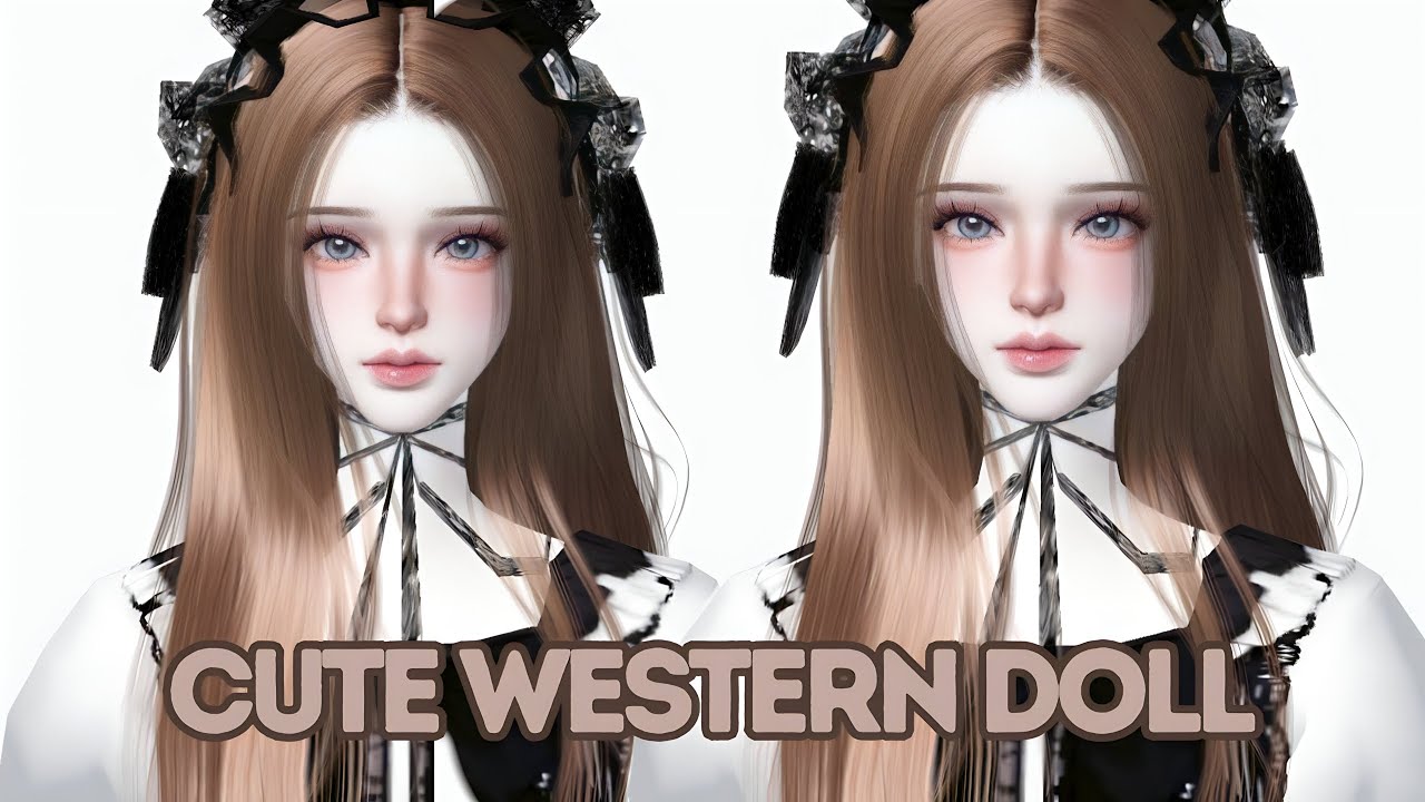 Zepeto Face Tutorial | Cute Western Doll | Oplas Zepeto Girl | Non Pro & Pro